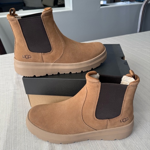 UGG MENS BURLEIGH CHELSEA BOOT - Picture 1 of 9
